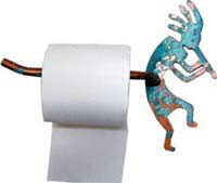 Kokopelli Toilet Paper Holder