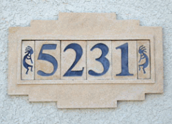 Kokopelli Address Marker