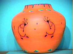 kokopelli pot