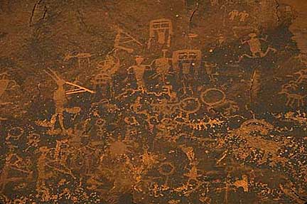 Petroglyphs, Sand Island